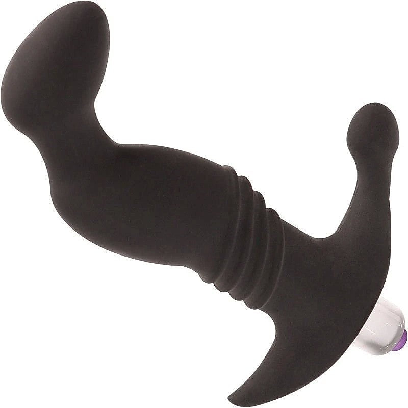 Tantus Prostate Health Vibrator Black Flexible Shaft Prostate Massager - Prostate Toys