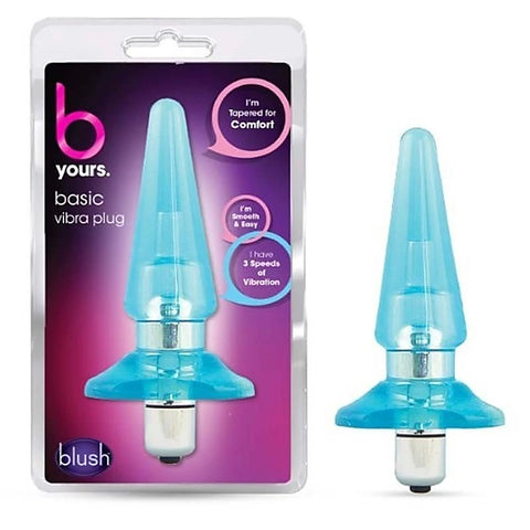 Premium Basic Vibra Plug by Blush Novelties - Butt Plugs
