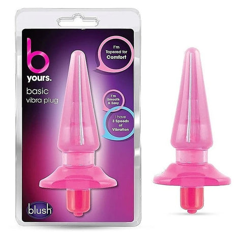 Premium Basic Vibra Plug by Blush Novelties - Butt Plugs