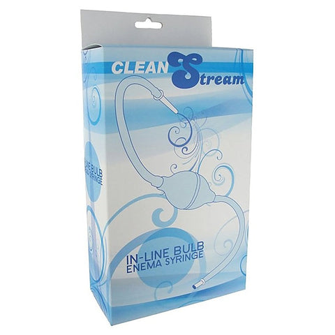 CleanStream InLine Accelerator Enema Bulb by XR Brands - Enemas and Douches