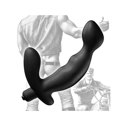 Tom of Finland Silicone P-Spot Vibe by XR Brands - Prostate Toys