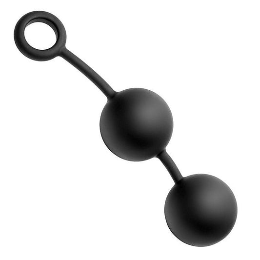 Tom of Finland Weighted Anal Balls by XR Brands - Anal Beads and Balls