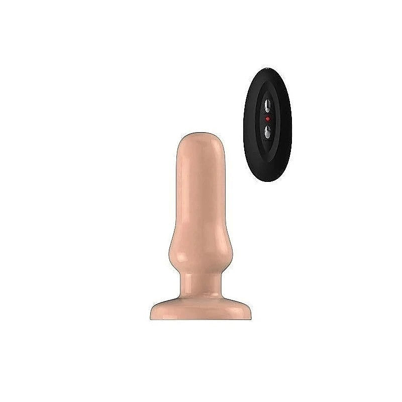 Bottom Line Vibrating Butt Plug Model 4 by Shots Toys - Anal Vibrators