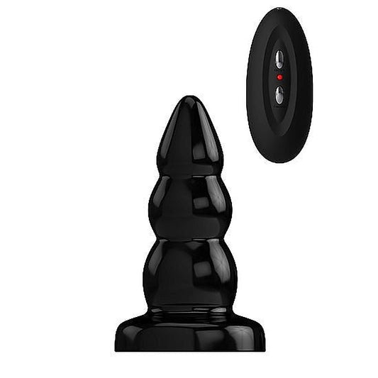 Bottom Line Vibrating Butt Plug Model 6 by Shots Toys - Penis Pumps And Stretchers