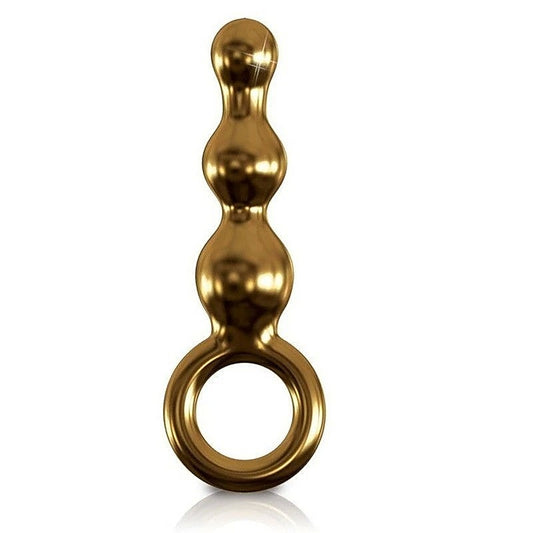 Icicles Gold Edition G10 Glass Anal Dildo by Pipedream - Anal Dildos