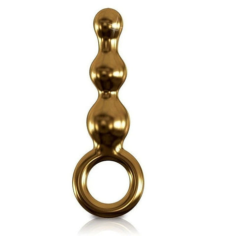 Icicles Gold Edition G10 Glass Anal Dildo by Pipedream - Anal Dildos