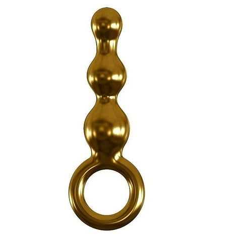 Icicles Gold Edition G10 Glass Anal Dildo by Pipedream - Anal Dildos