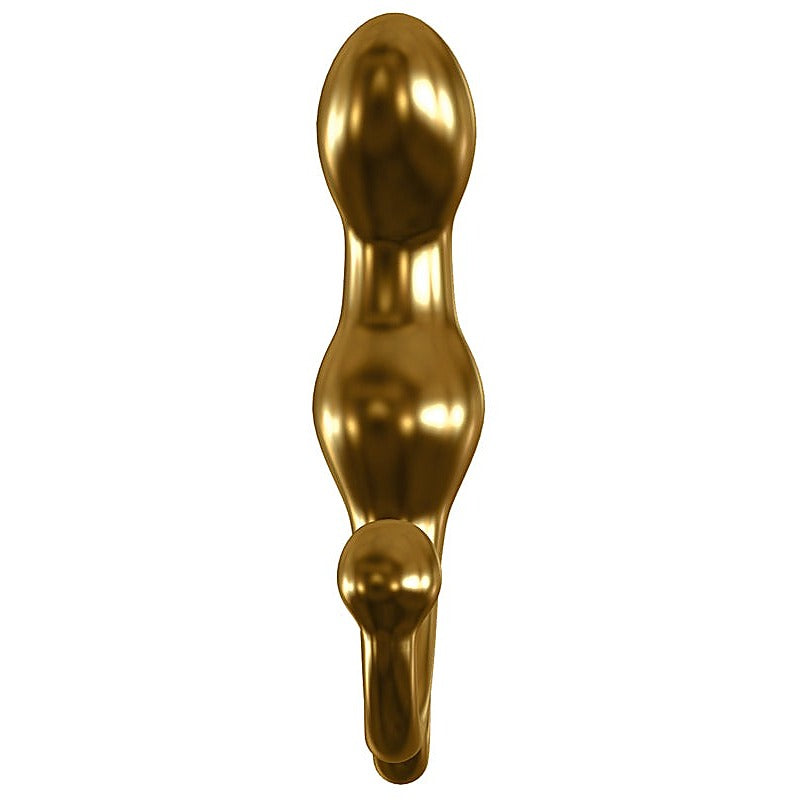 Pipedream Products Icicles Gold Edition G08 Prostate Play Massager - Glass Sex Toys