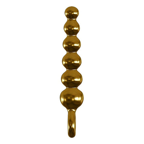 Icicles Gold Edition G06 Glass Anal Beads by Pipedream - Glass Sex Toys