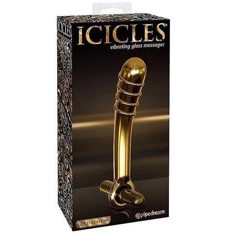 Icicles Gold Edition G05 Vibrating Dildo by Pipedream - Anal Dildos