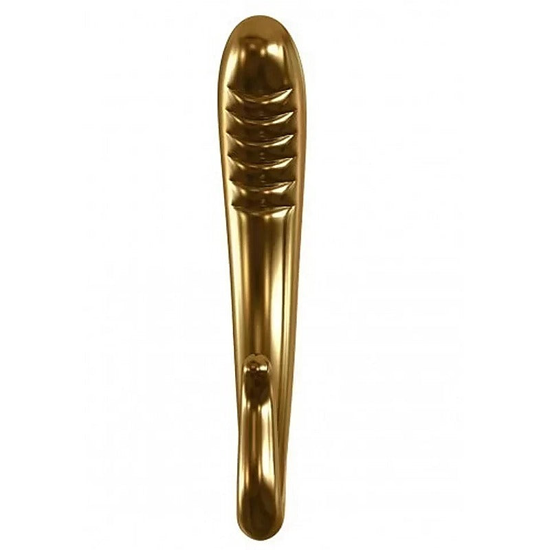 Pipedream Icicles Gold Edition G03 Glass Prostate Vibrator Hand Blown Design - Glass Sex Toys
