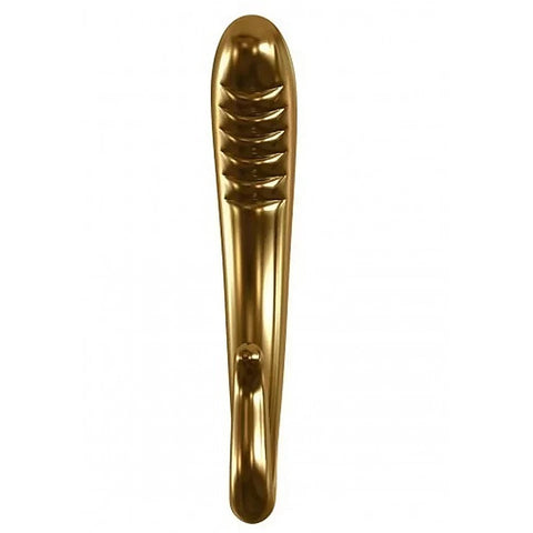 Pipedream Icicles Gold Edition G03 Glass Prostate Vibrator Hand Blown Design - Glass Sex Toys
