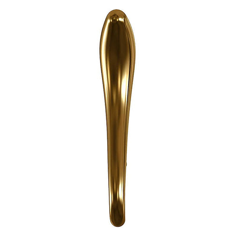 Icicles Gold Edition G02 Curved Glass Dildo by Pipedream - Glass Sex Toys
