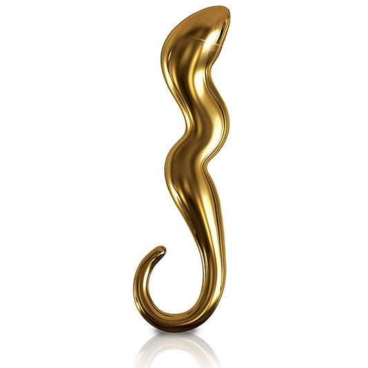 Icicles Gold Edition G01 Glass Prostate Massager - Glass Sex Toys