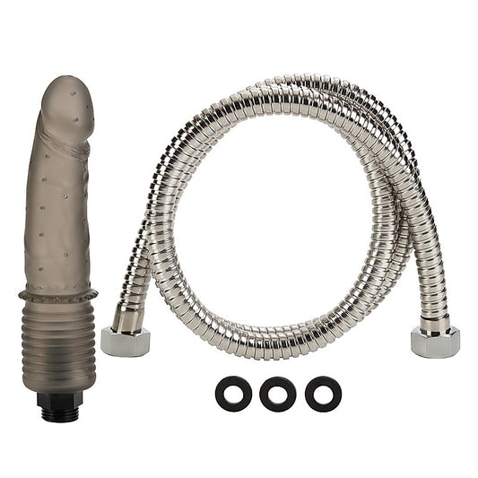 Shower Shot Dildo Shape Anal Douche by California Exotics - Enemas and Douches
