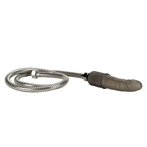 Shower Shot Dildo Shape Anal Douche by California Exotics - Enemas and Douches