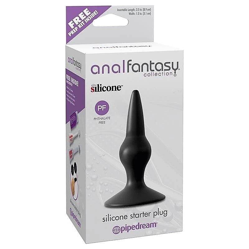 Anal Fantasy Collection Silicone Starter Anal Plug - Butt Plugs