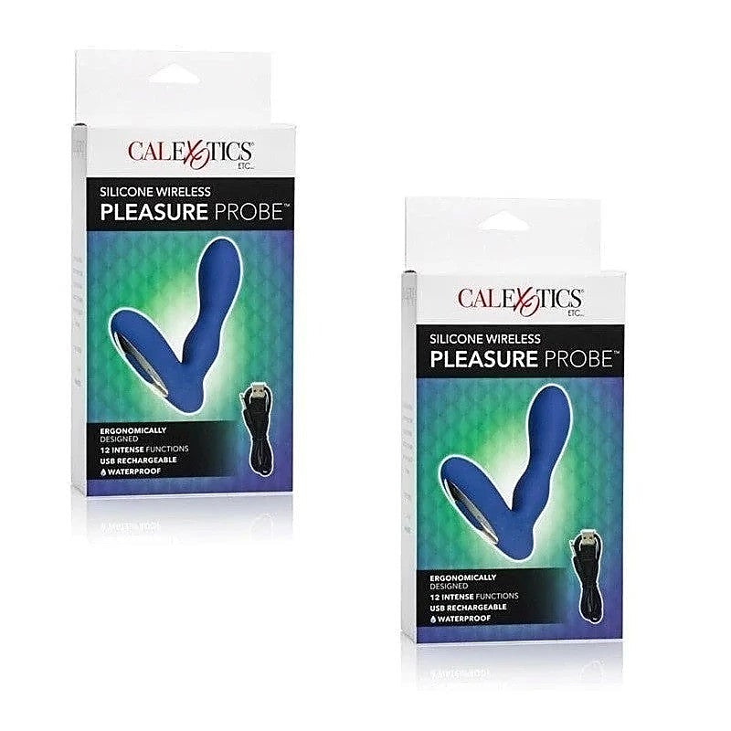 Silicone Wireless Pleasure Probe by California Exotics - Prostate Toys