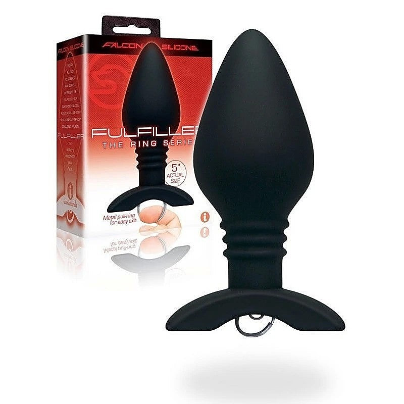 Falcon Rippler Silicone Plug by Icon Brands - Butt Plugs