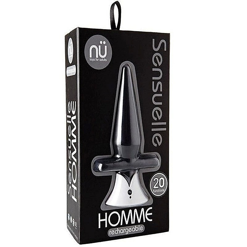 Homme Rechargeable Butt Plug by Nu Sensuelle - Butt Plugs