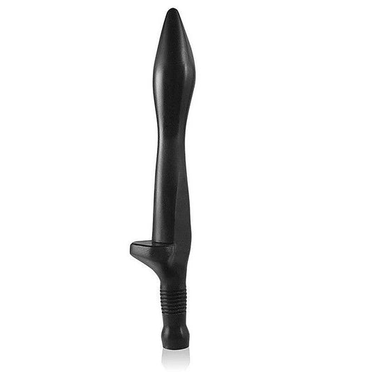 Ignite Small Goose with Handle Black by SI Novelties - Anal Dildos