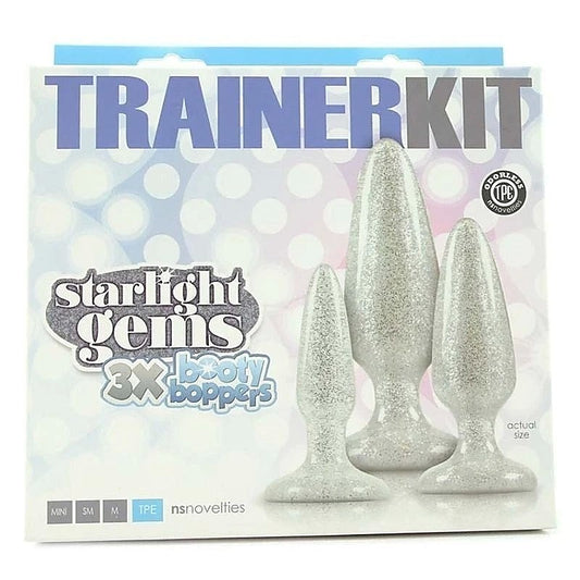 Booty Boppers Graduated Plug Trainer Set by NS Novelties - Butt Plugs