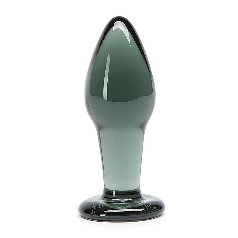 Fifty Shades Darker Glass Butt Plug by Love Honey - Glass Sex Toys