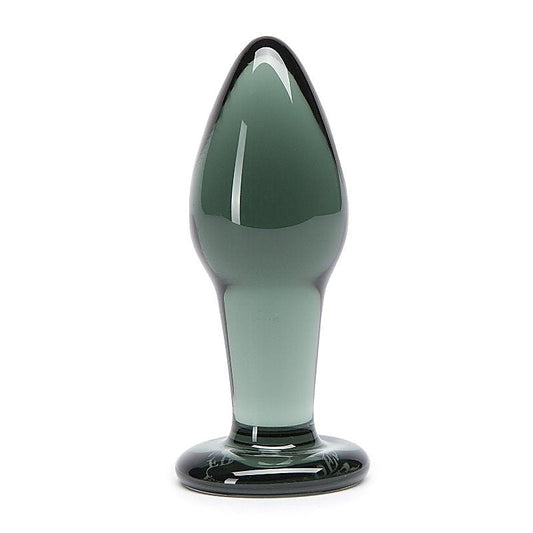 Fifty Shades Darker Something Darker Glass Butt Plug - Glass Sex Toys