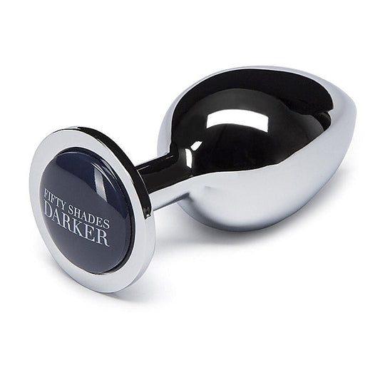 Fifty Shades Darker Beyond Erotic Steel Butt Plug - Steel Sex Toys