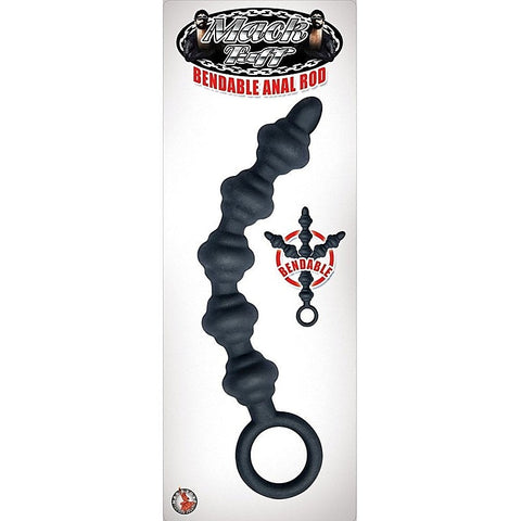 Mack Tuff Bendable Anal Rod by Nasstoys - Anal Beads and Balls