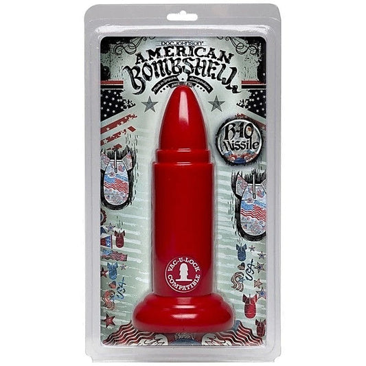 American Bombshell Missile B-10 Cherry Bomb by Doc Johnson - Butt Plugs