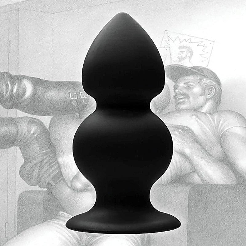 Premium Black Silicone Anal Plug by XR Brands - Butt Plugs