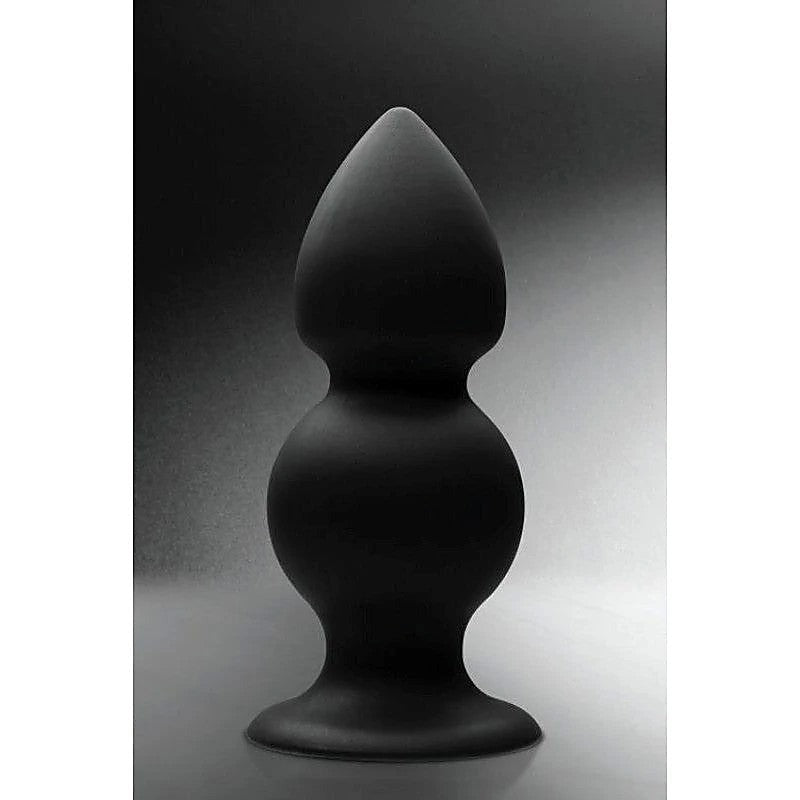 Premium Black Silicone Anal Plug by XR Brands - Butt Plugs