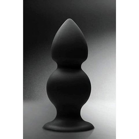 Premium Black Silicone Anal Plug by XR Brands - Butt Plugs