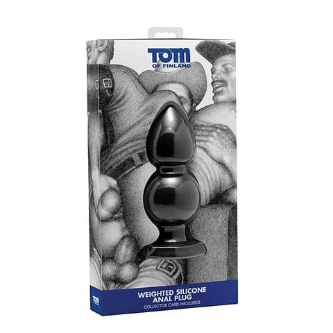 Premium Black Silicone Anal Plug by XR Brands - Butt Plugs
