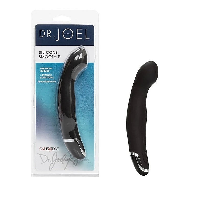 Dr. Joel Kaplan Silicone Smooth P Prostate Vibrator - Prostate Toys