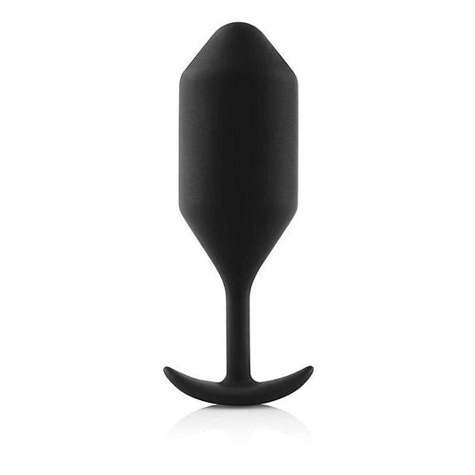 Snug Plug 4 Weighted Anal Plug by B-Vibe - Luxury Sex Toys