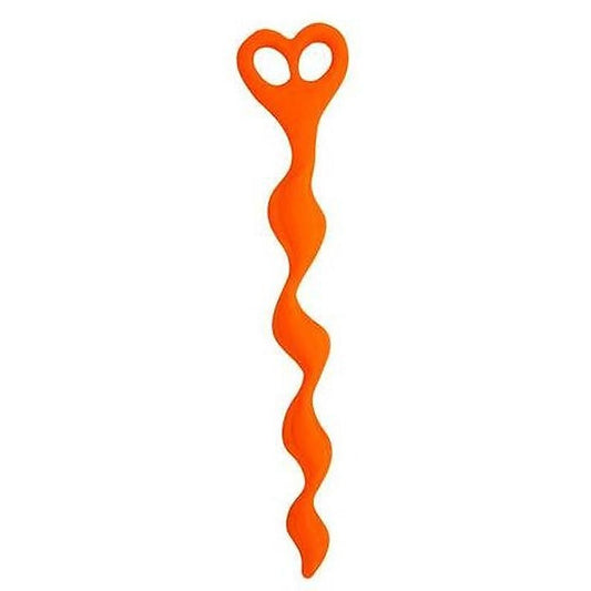 Climax Anal Silicone Anal Beads Swirl by Topco - Anal Beads and Balls