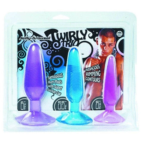 Twirly Trio Plug Set by NANMA Corporation - Sex Kits