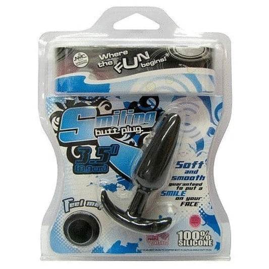 Smiling Butt Plug 3.5in Silicone by NANMA Corporation - Butt Plugs