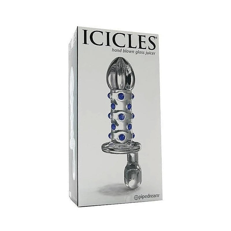 Icicles No 80 Luxury Glass Butt Plug by Pipedream - Anal Dildos