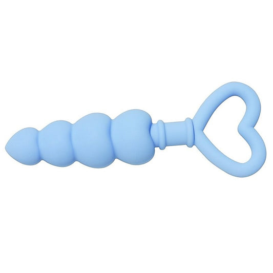 Silicone Heart Beads by Sportsheets - Anal Beads and Balls