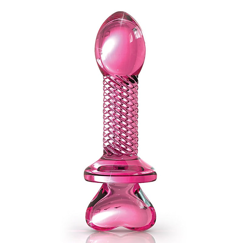 Icicles No. 82 Hand Blown Glass Anal Plug - Glass Sex Toys