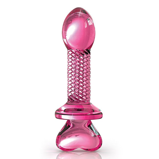 Icicles No. 82 Hand Blown Glass Anal Plug - Glass Sex Toys