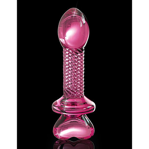 Icicles No. 82 Hand Blown Glass Anal Plug - Glass Sex Toys