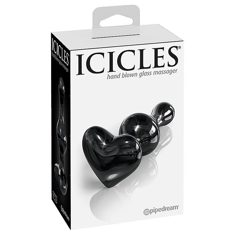 Icicles No. 74 Hand Blown Glass Butt Plug - Glass Sex Toys