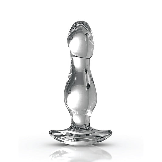 Icicles No. 72 Luxury Glass Butt Plug by Pipedream - Glass Sex Toys