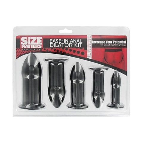 Premium Ease-In Anal Dilator Kit by XR Brands - Anal Dildos