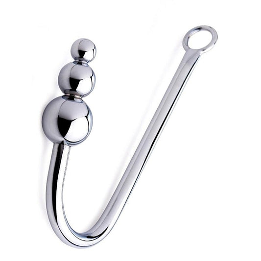 Beaded Anal Hook by XR Brands - Spreaders and Hangers