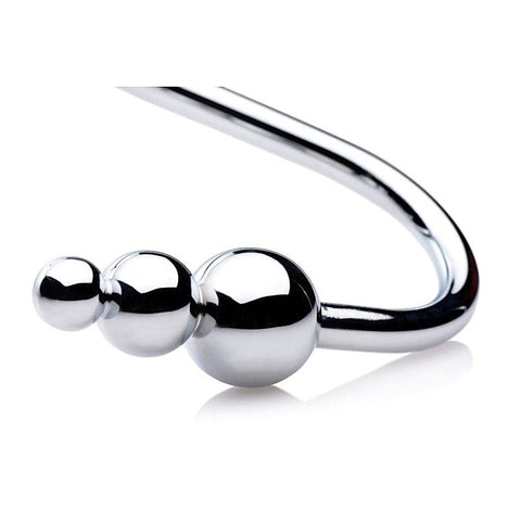 Professional Beaded Anal Hook by XR Brands - Spreaders and Hangers